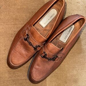 Kenneth Cole Men's Tan Leather Loafers